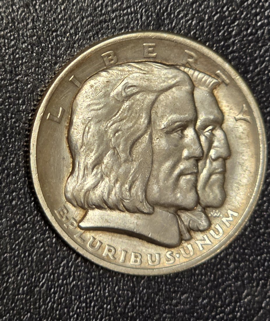  Half Dollar Commemorativ USA Sondermünze Long Island 1936   