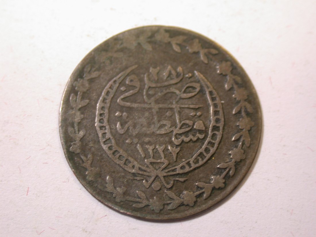  J09  Türkei Mahmud II   20 Para  Originalbilder   