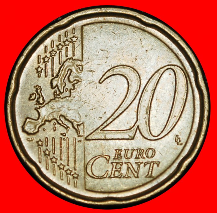  Ⰿ ALBERT II (1993-2013):BELGIUM★ 20 CENTS 2009 NORDIC GOLD (1999-2025) DIE D★LOW START ★ NO RESERVE!   
