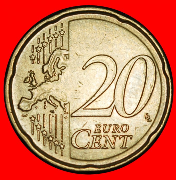  Ⰿ ALBERT II (1993-2013):BELGIUM★ 20 CENTS 2012 NORDIC GOLD (1999-2025) DIE D★LOW START ★ NO RESERVE!   