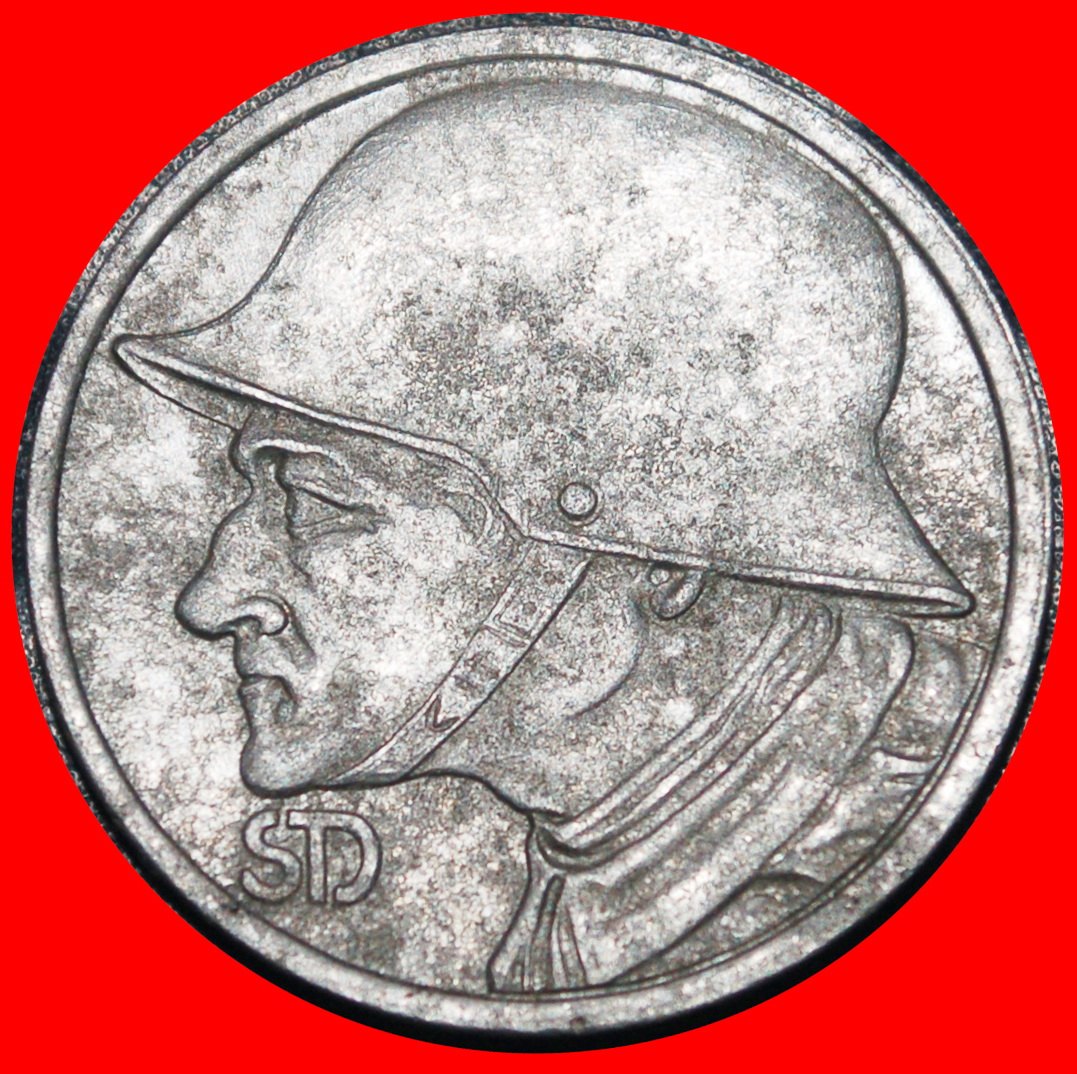 Ⰿ RHINE: GERMANY DUEREN ★ 10 PFENNIGS 1918 SOLDIER NOTGEND! LUEDENSCHEID!★LOW START ★ NO RESERVE!