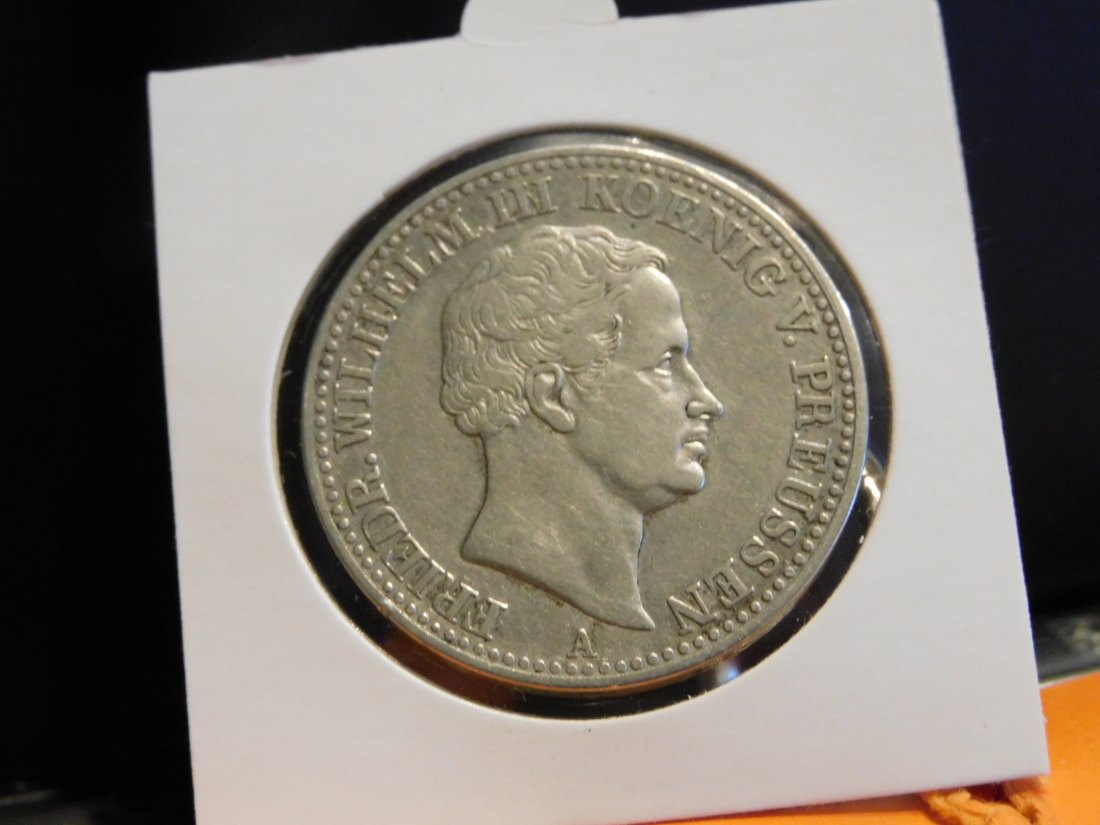 GERMANY 1 THALER 1833 PRUSSIA.GRADE-PLEASE SEE PHOTOS.