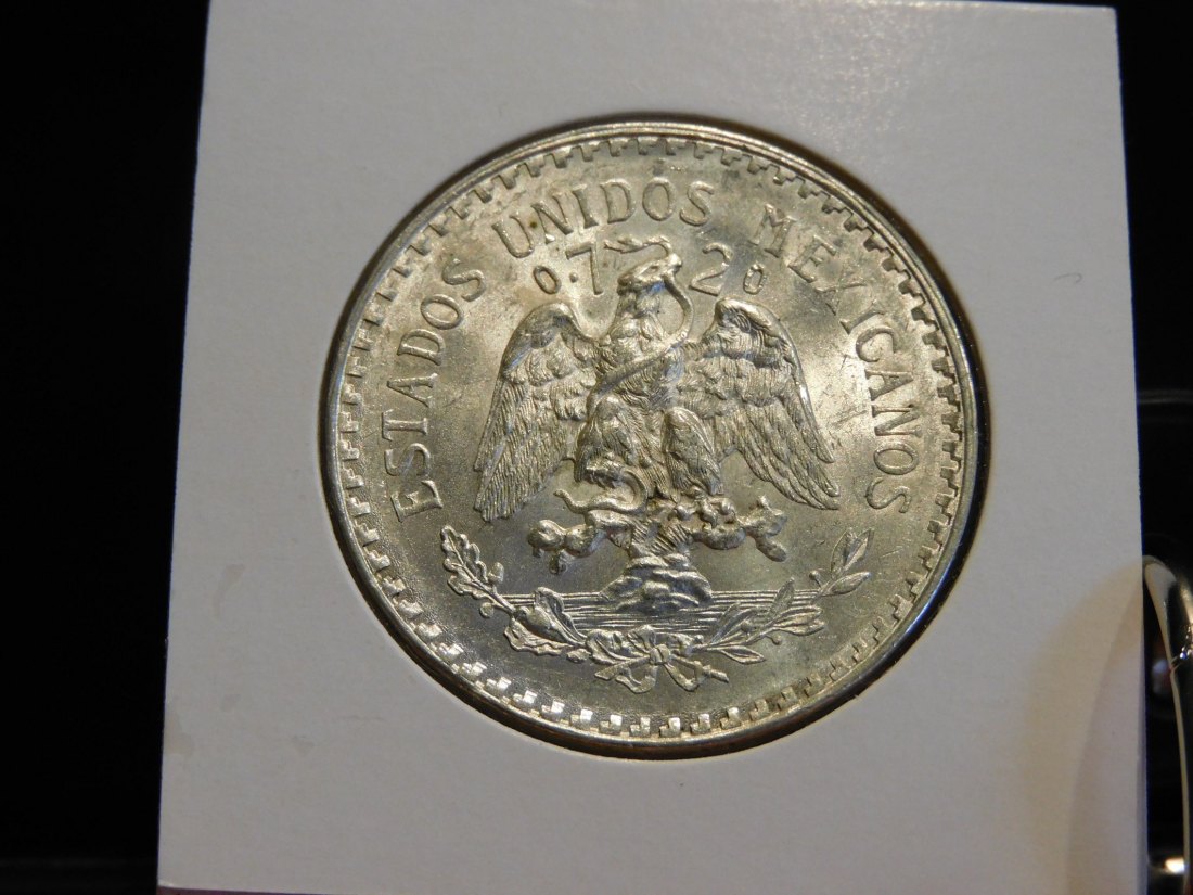  MEXICO 1 PESO 1927.GRADE-PLEASE SEE PHOTOS.   