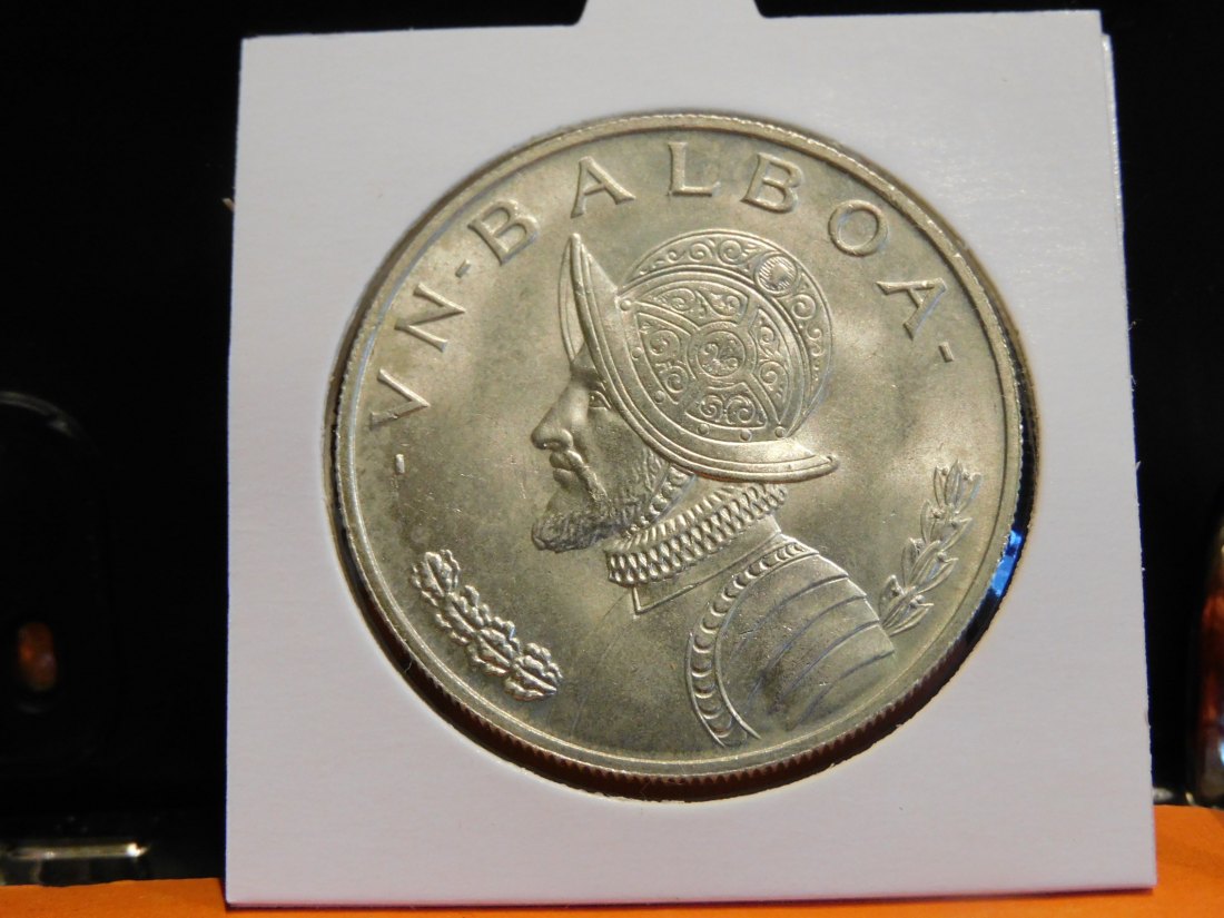 PANAMA 1 BALBOA 1966.GRADE-PLEASE SEE PHOTOS.