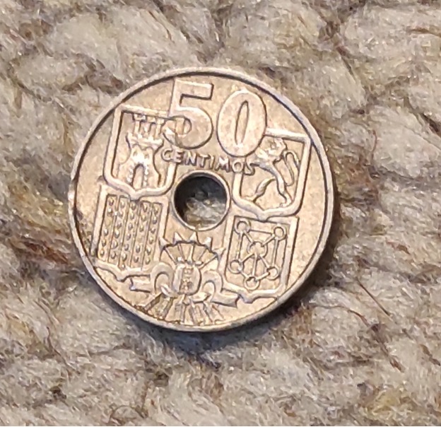  Spanien 50 Centimos 1949   
