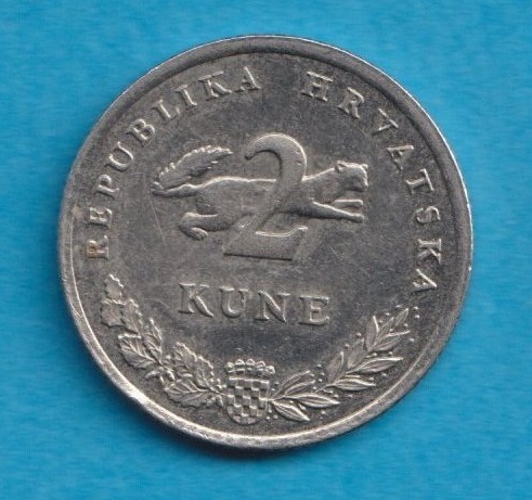  Kroatien 2 Kune 2003   