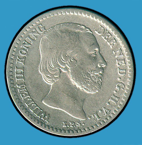  10 Cents 1855 Niederlande   