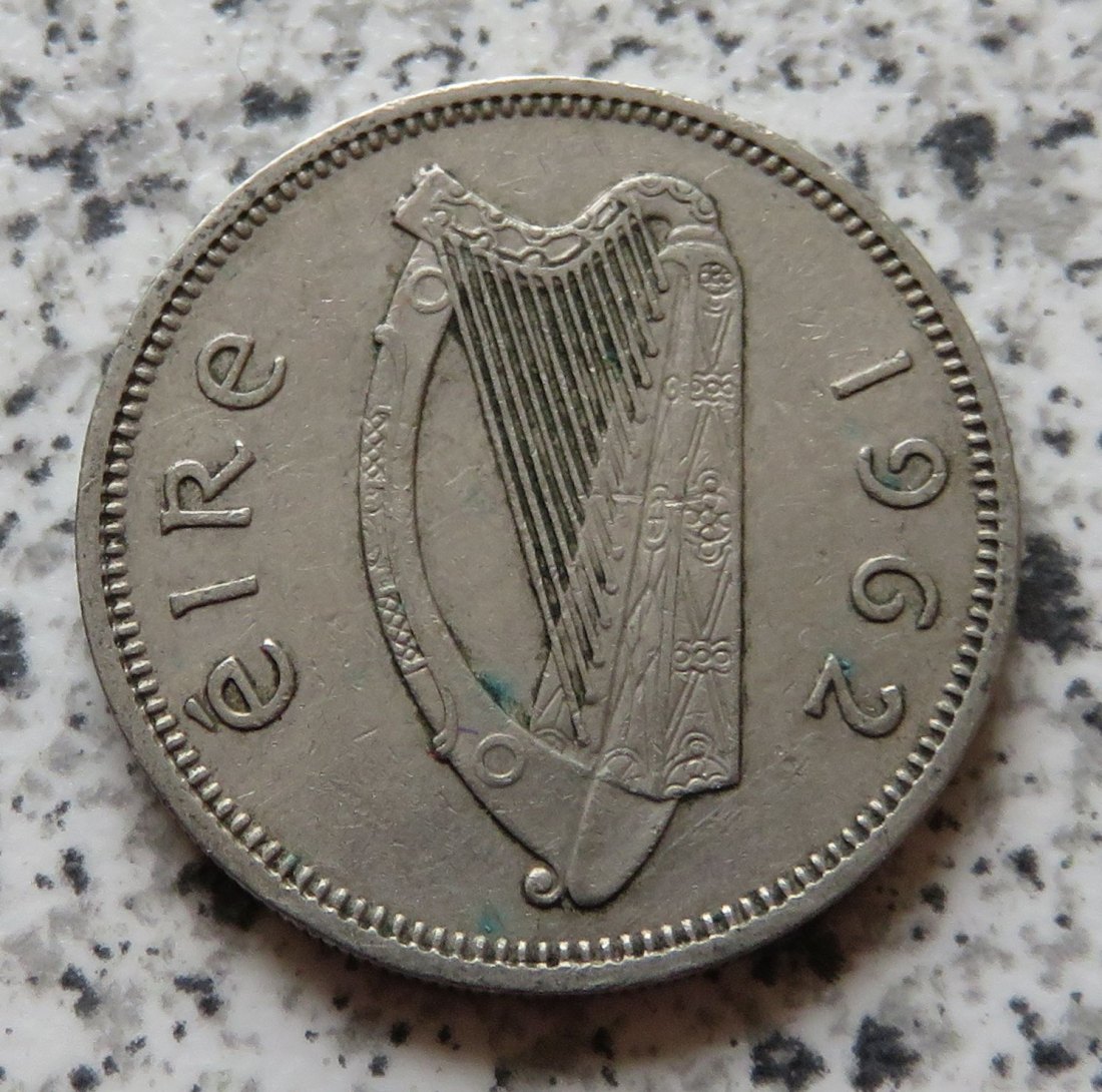  Irland 1 Scilling 1962   