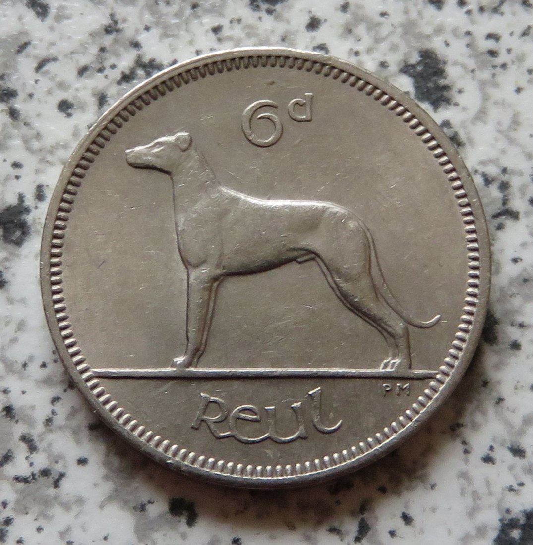  Irland 6 Pence 1963   