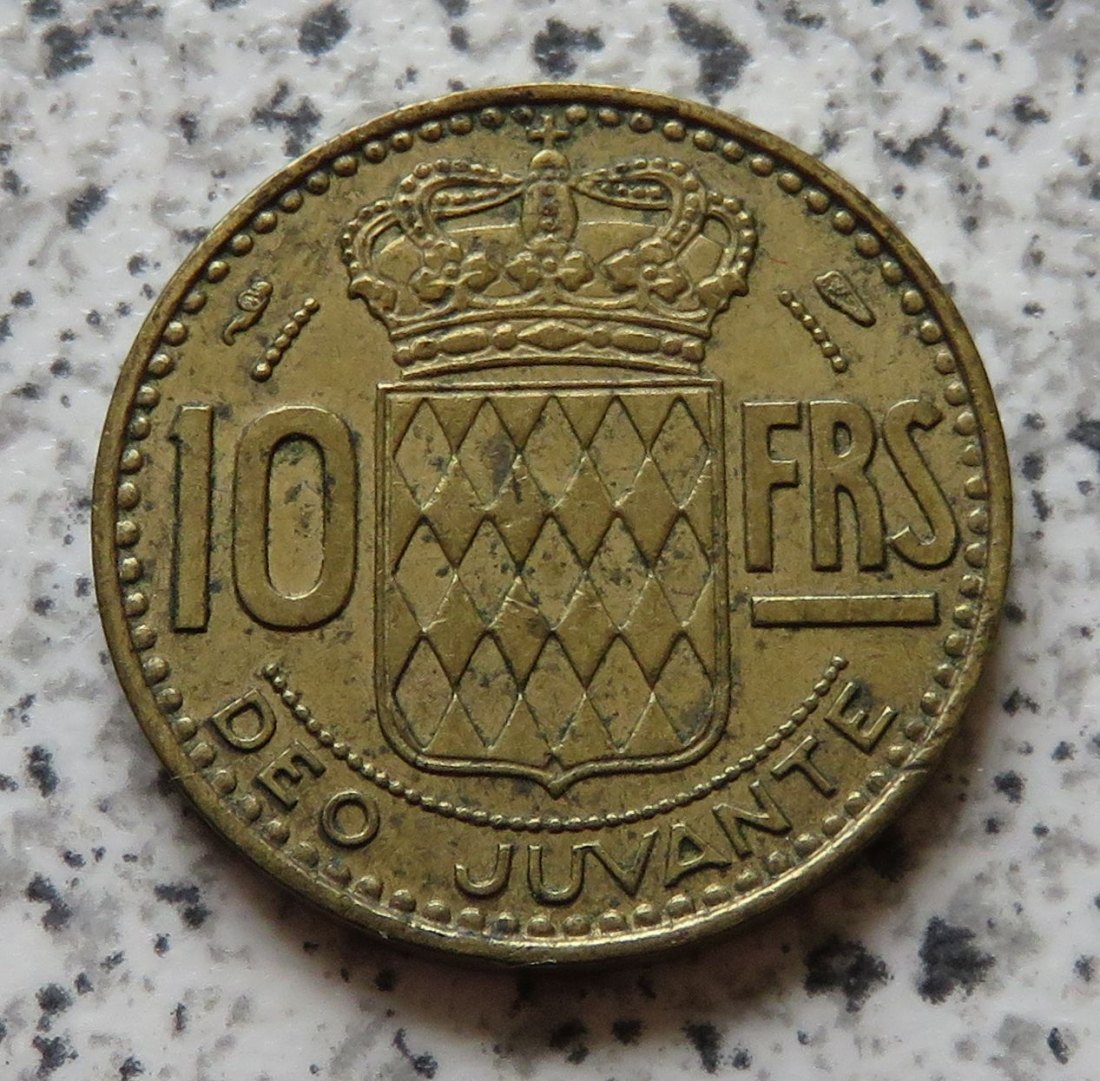  Monaco 10 Francs 1950   