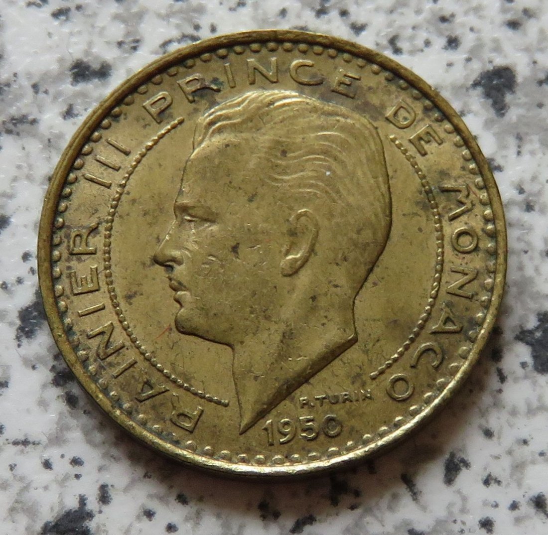  Monaco 10 Francs 1950   