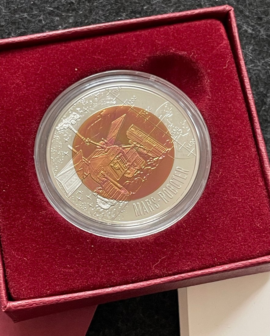  Österreich 25 Euro Niob-Münze 2011 - Robotik   