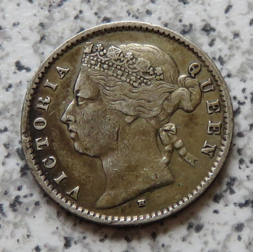  Mauritius 20 Cents 1877 H   