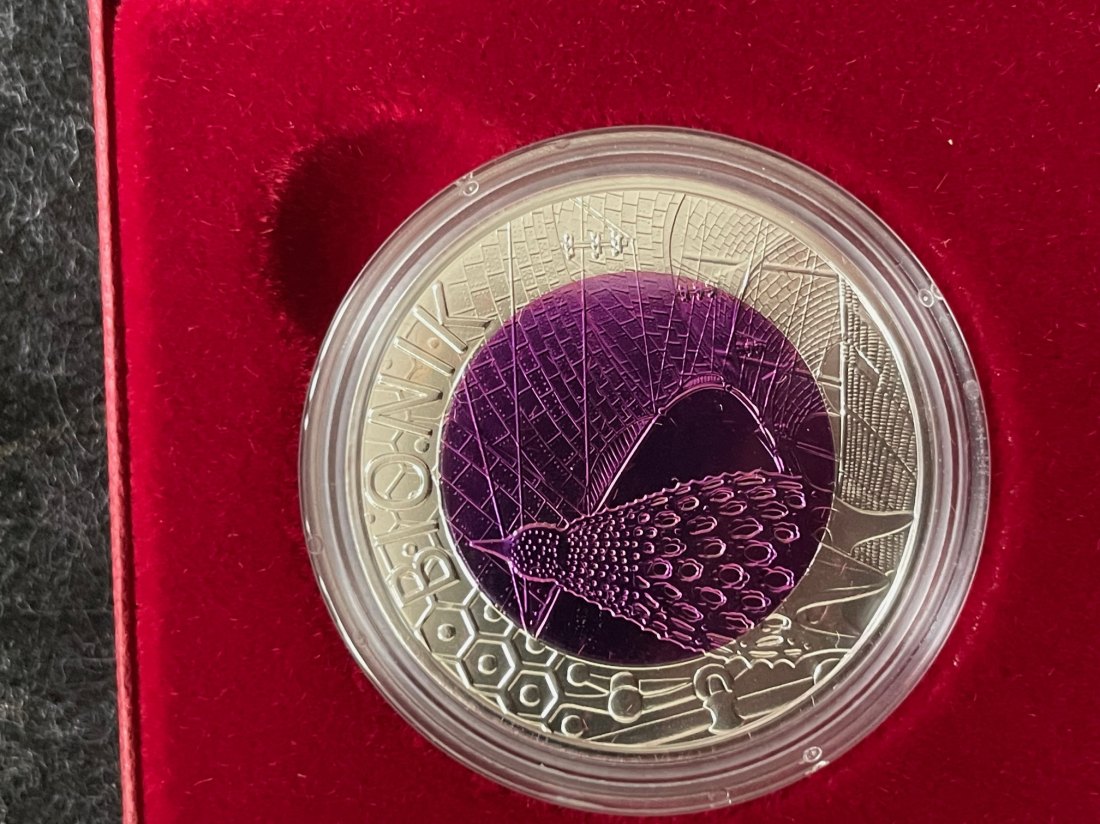  Österreich 25 Euro Niob-Münze 2012 - Bionik   