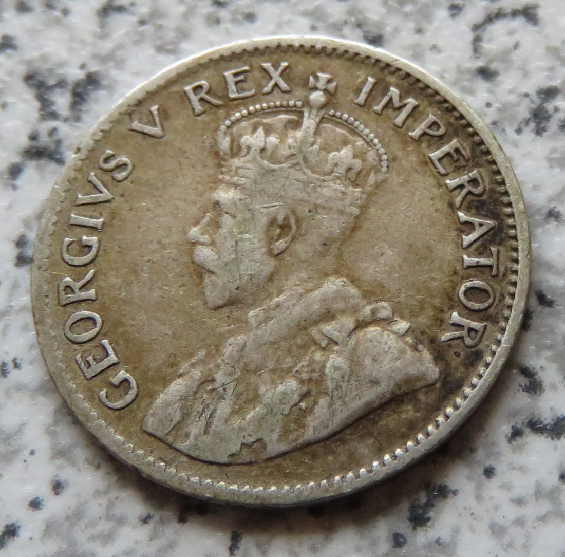  Südafrika 3 Pence 1932   