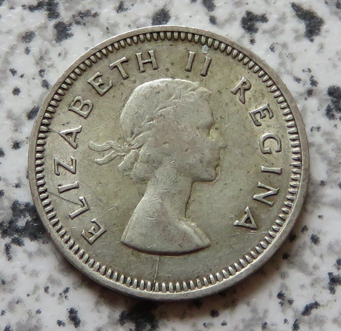  Südafrika 3 Pence 1959   