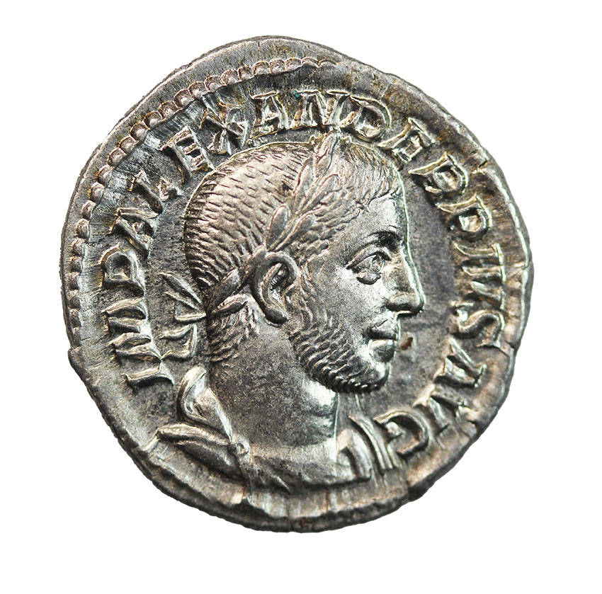  Severus Alexander 233 AD, AR Denarius, 3,48 g,   