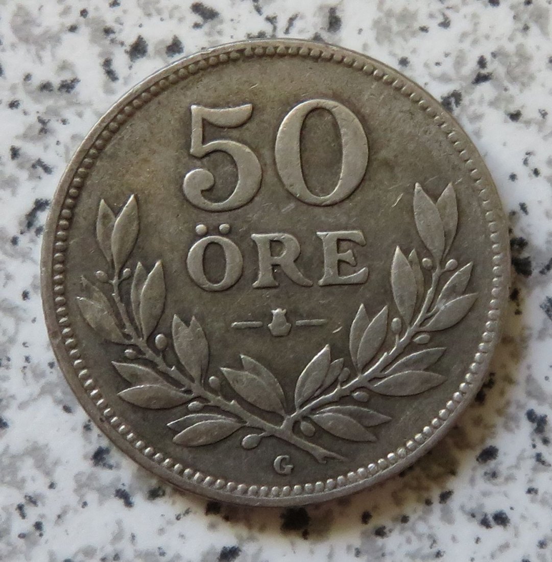  Schweden 50 Öre 1933   