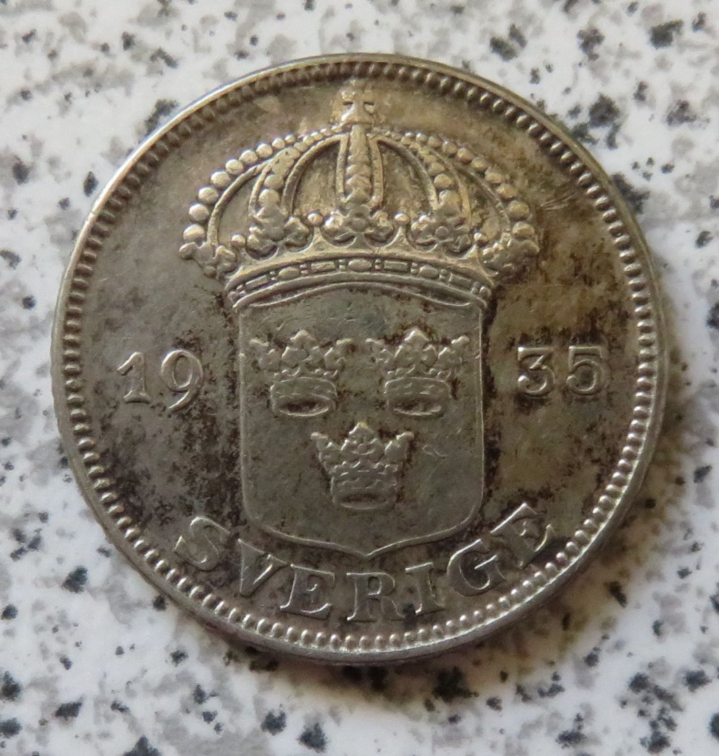  Schweden 50 Öre 1935   