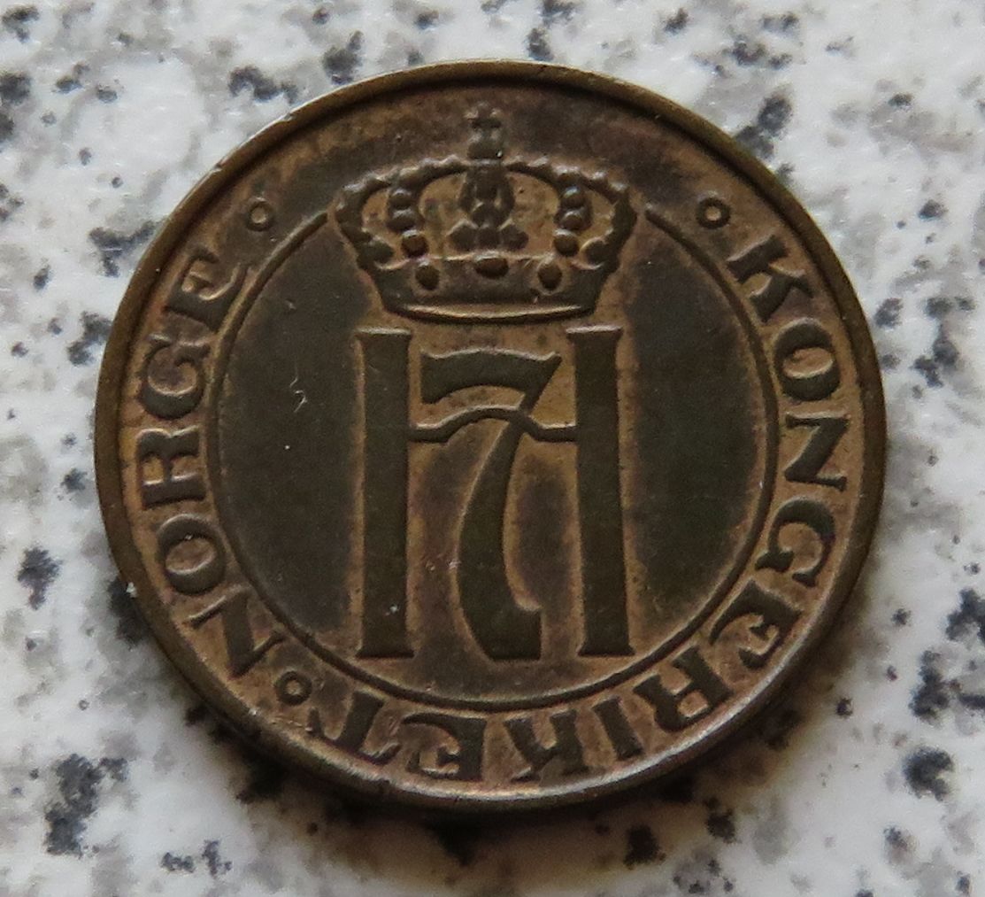  Norwegen 1 Öre 1937   