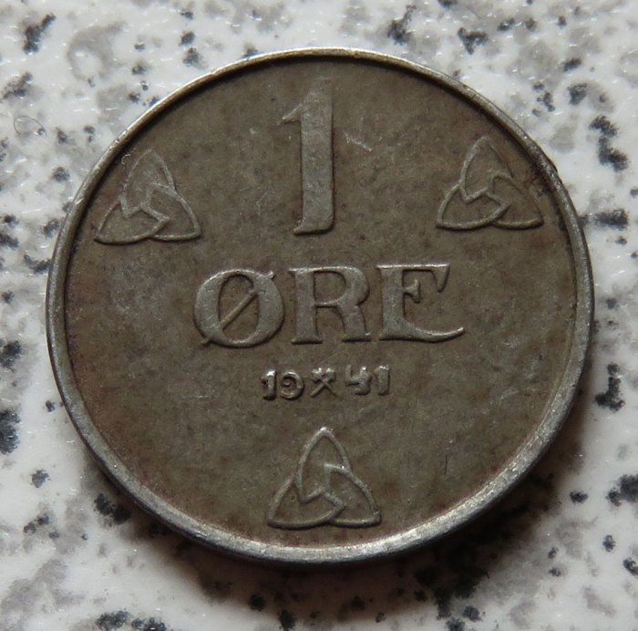  Norwegen 1 Öre 1941   