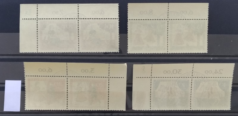  1965, Germany, stamp series: „Welfare: Stories of the Brothers Grimm”, MNH   