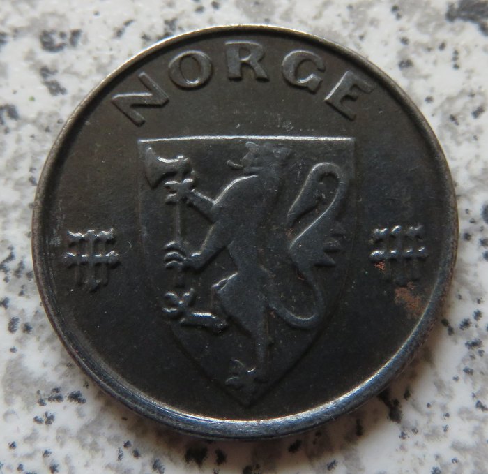  Norwegen 2 Öre 1944   