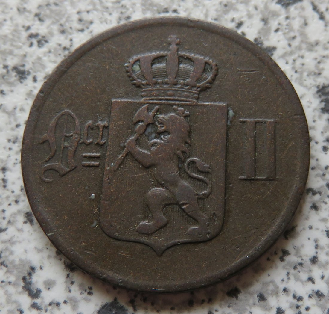  Norwegen 5 Öre 1878   