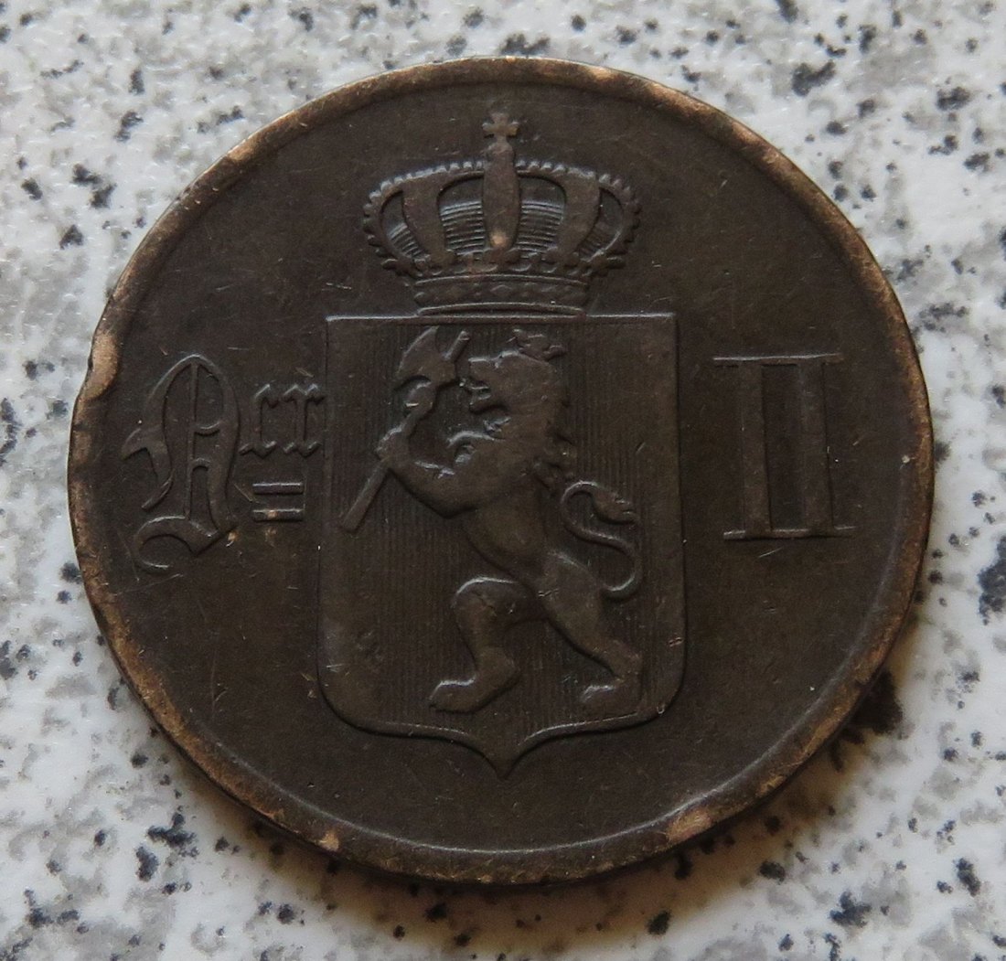  Norwegen 5 Öre 1896   