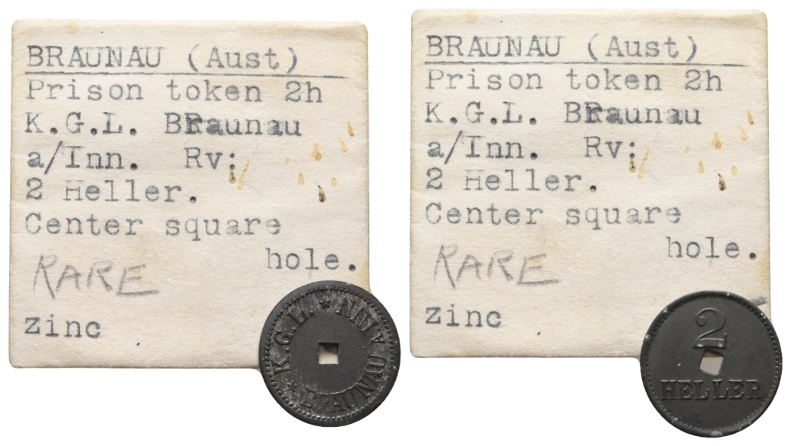  Braunau (Österreich), Notmünze, 2 Heller   