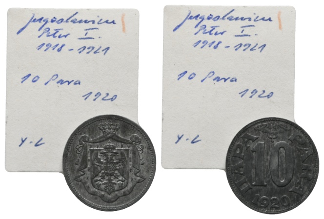  Jugoslawien, 10 Para 1920   