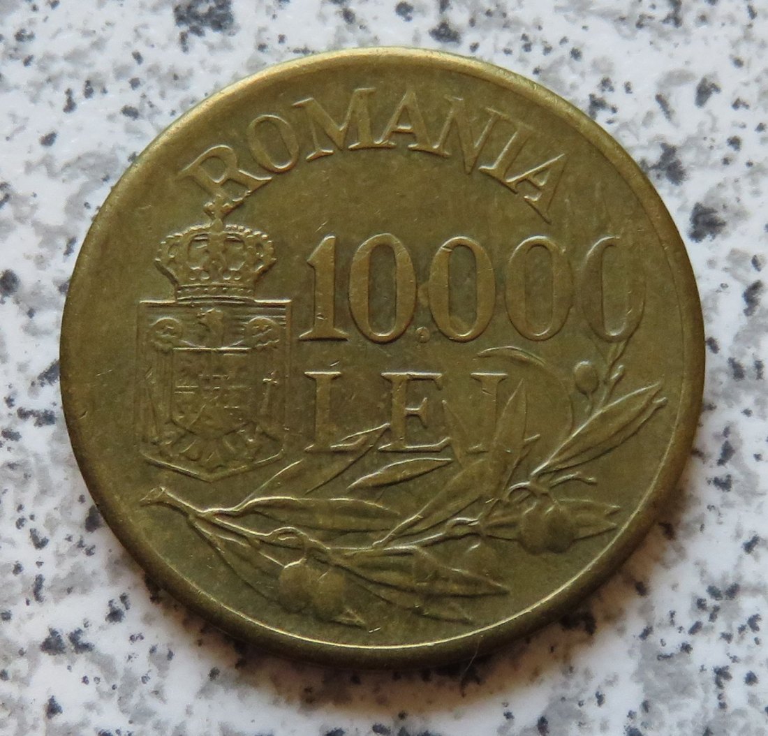  Rumänien 10000 Lei 1947   