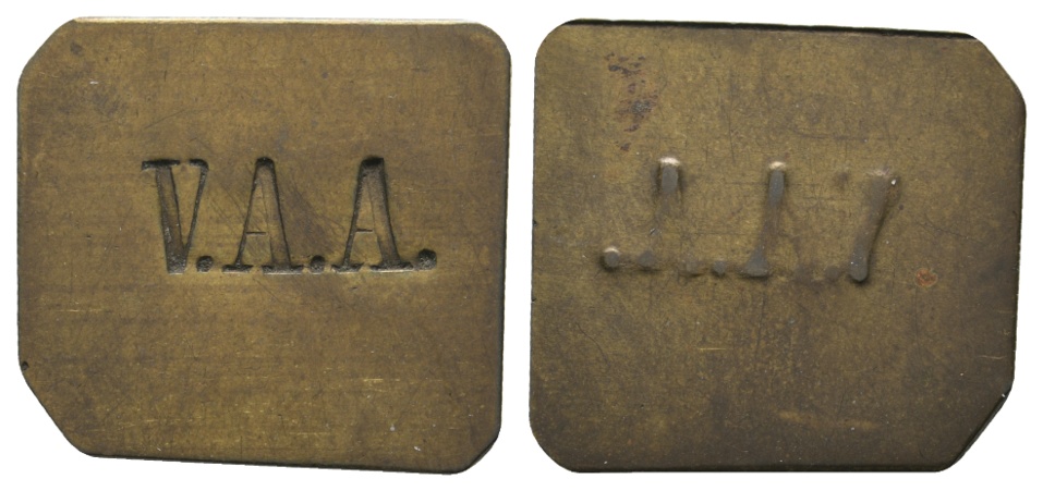  Österreich, Marke o.J., Messing   