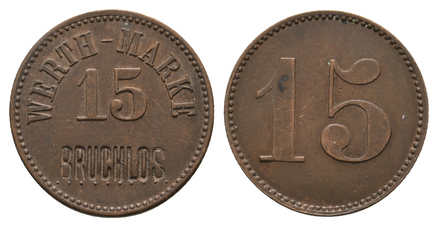  Österreich, Wertmarke 15; Notgeld   