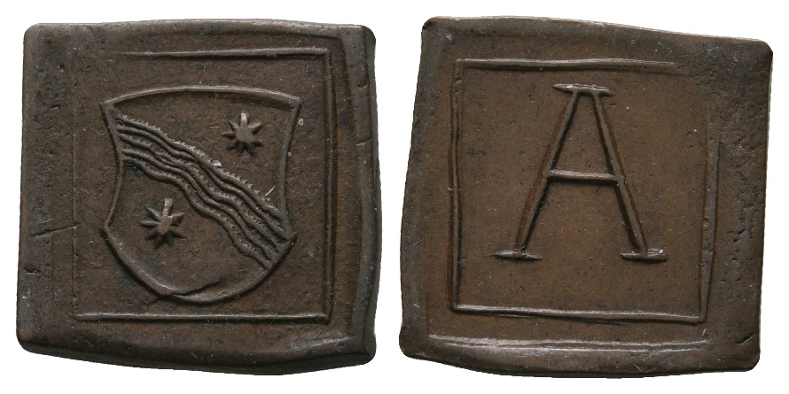  Österreich, Marke o.J; 6,15 g, 20,9 x 20,3 mm   