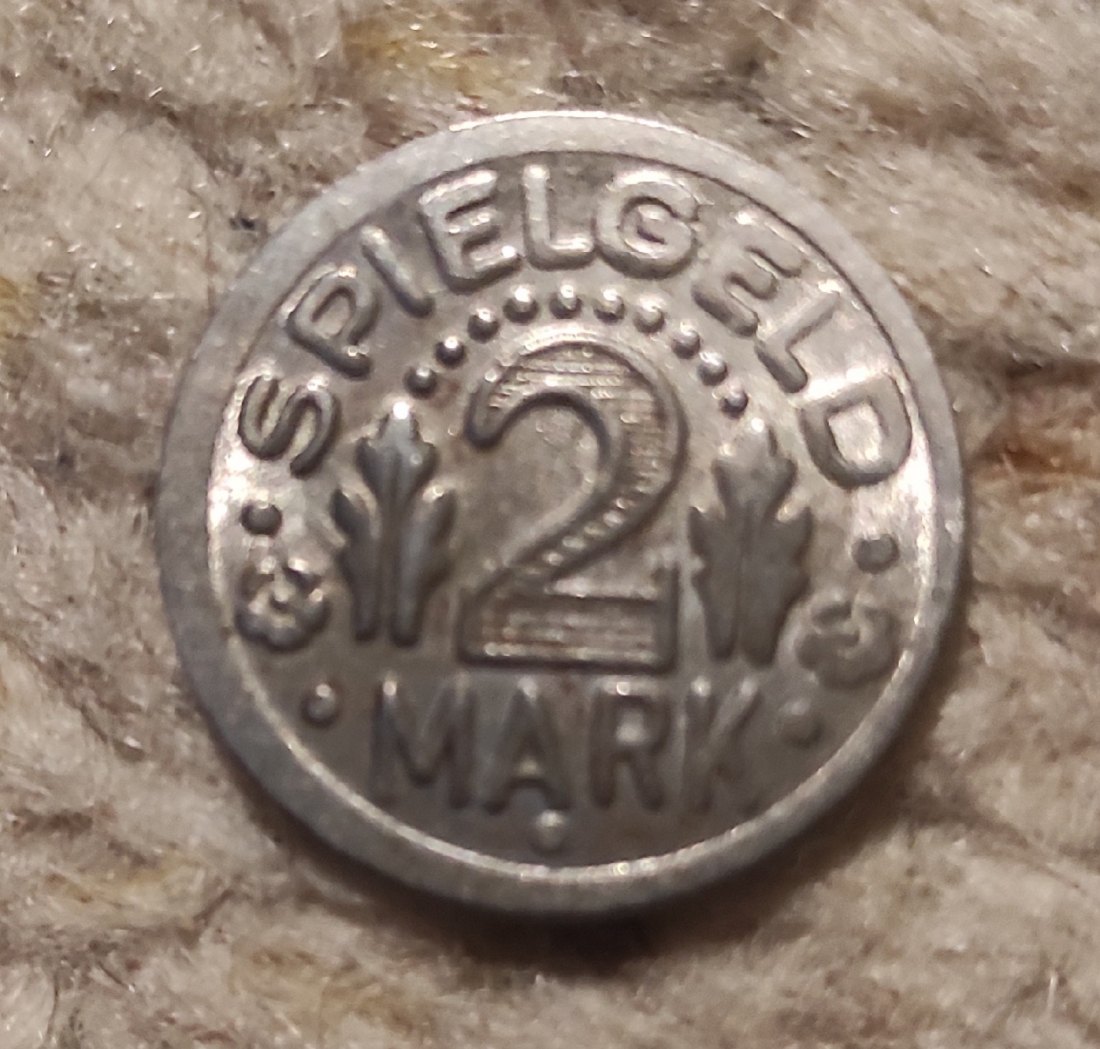 Spielgeld 2 Mark   