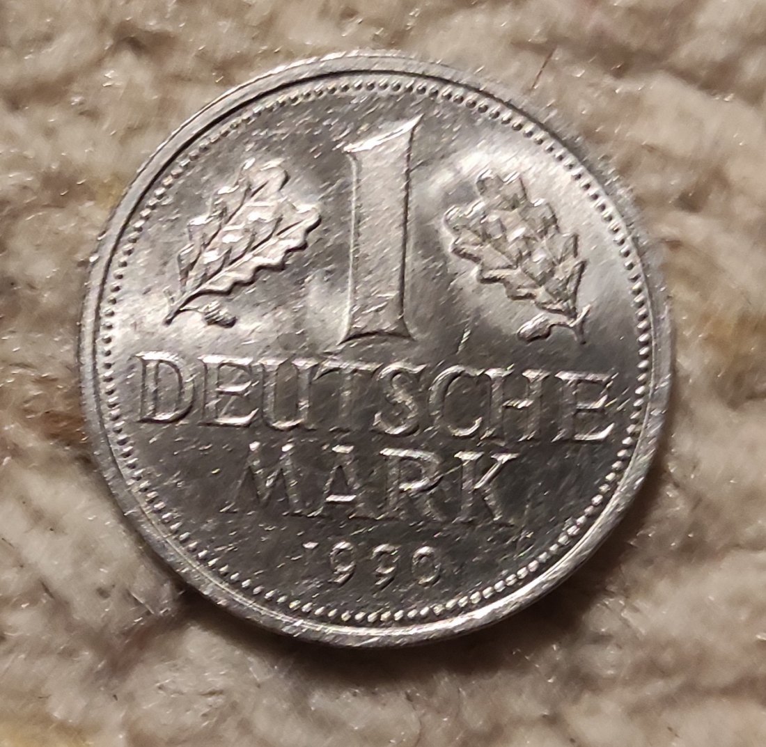  Deutschland 1 Mark 1990 G   