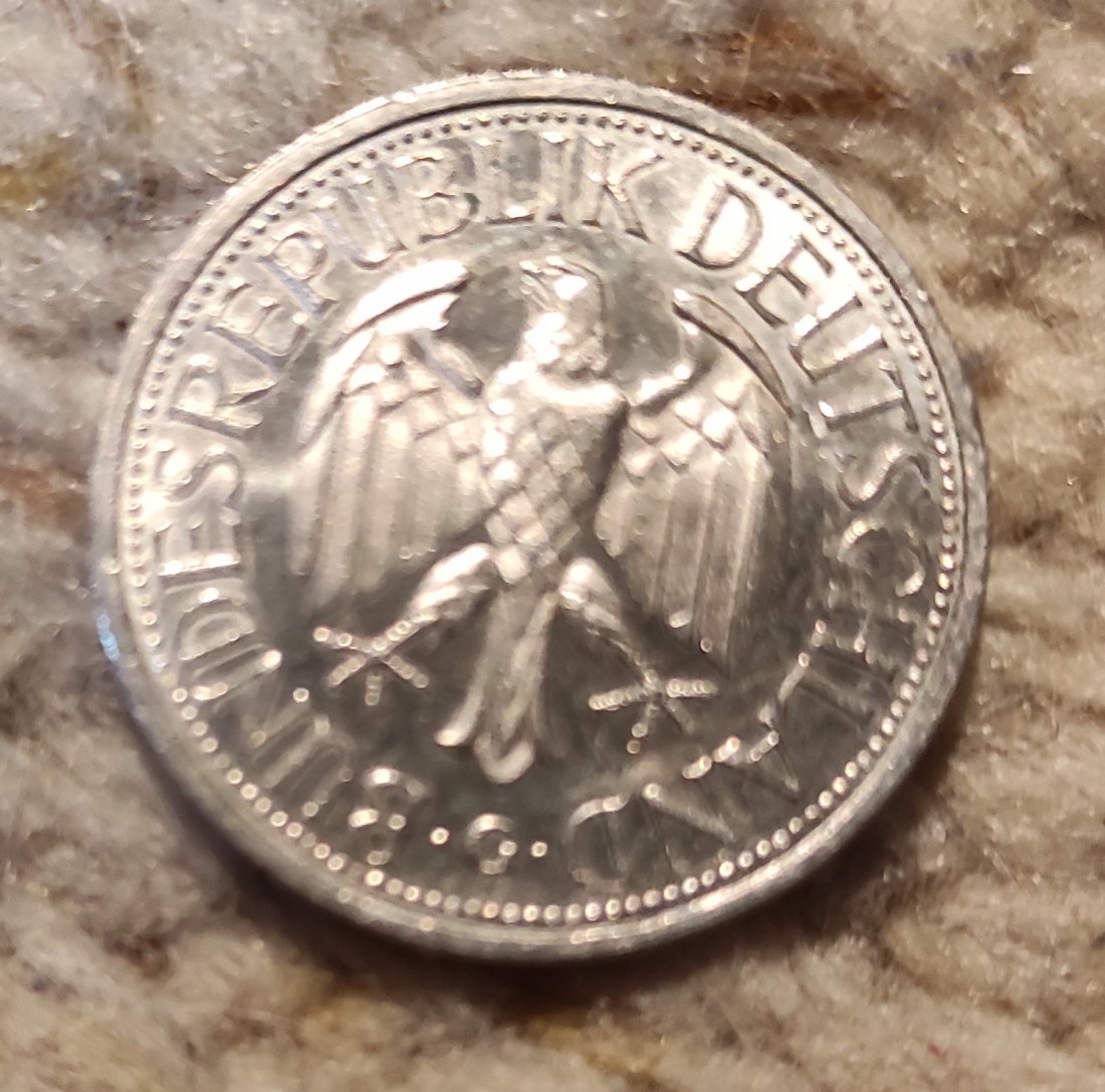  Deutschland 1 Mark 1990 G   
