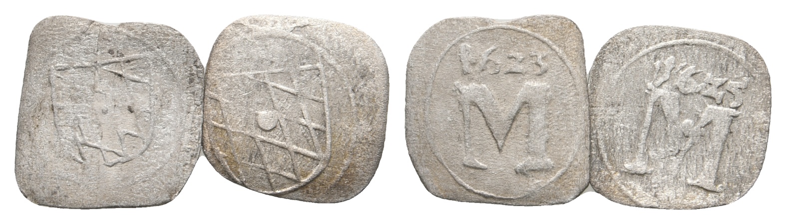  Altdeutschland; 2 Kleinmünzen 1623 / 1625   