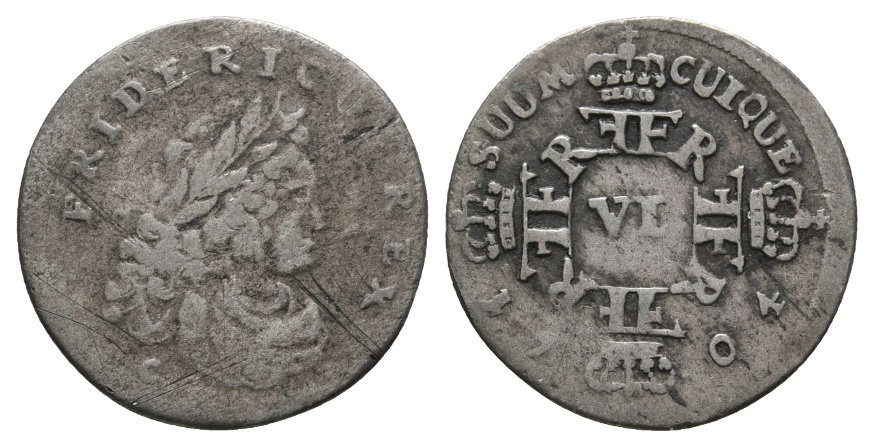  Altdeutschland; Kleinmünze 1704   