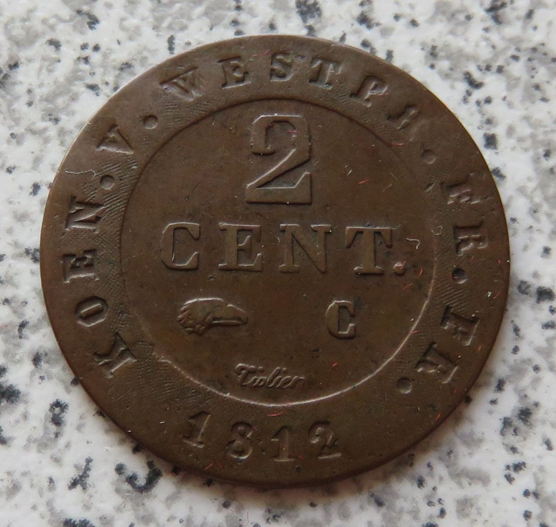  Westphalen 2 Centimes 1812 C   