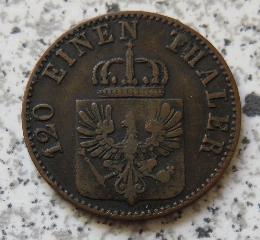  Preussen 3 Pfennig 1862 A   
