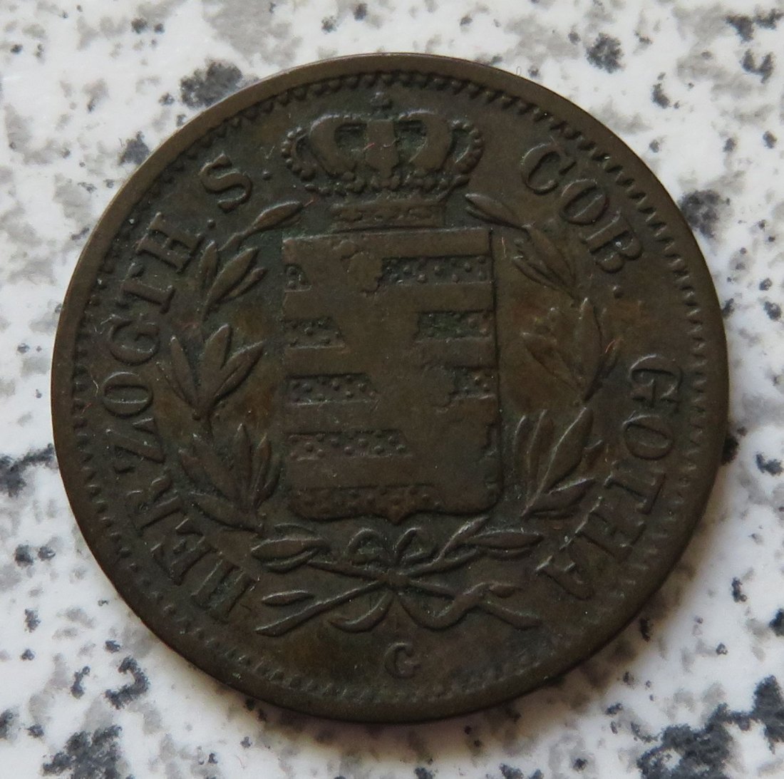  Sachsen-Coburg-Gotha 2 Pfennig 1841 G   