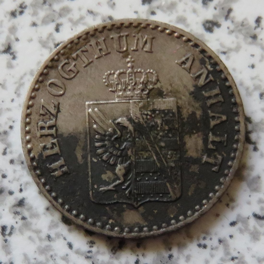  Herzogthum Anhalt 1 Groschen 1852 A   