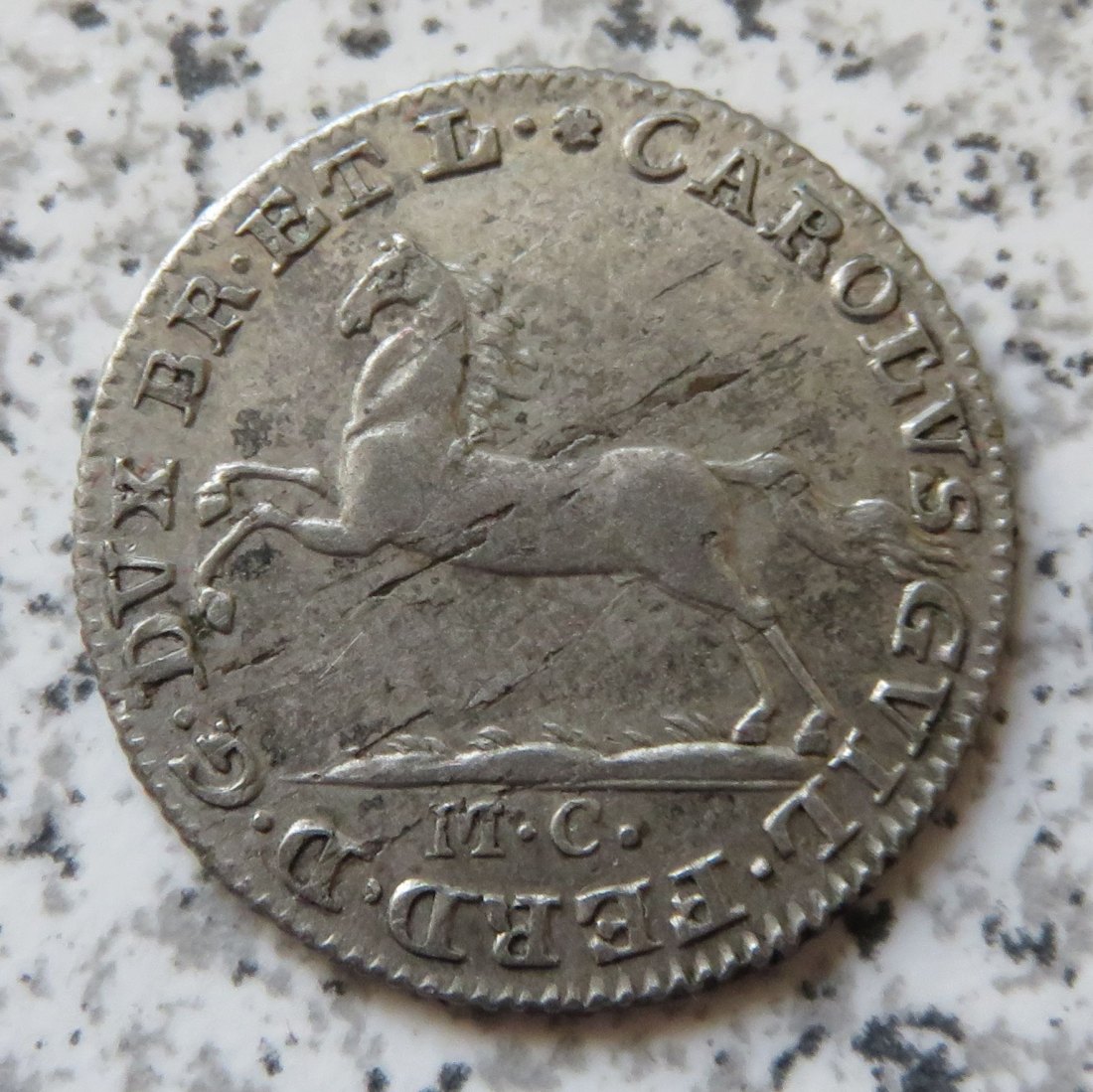  Braunschweig-Wolfenbüttel 1/12 Thaler 1792   