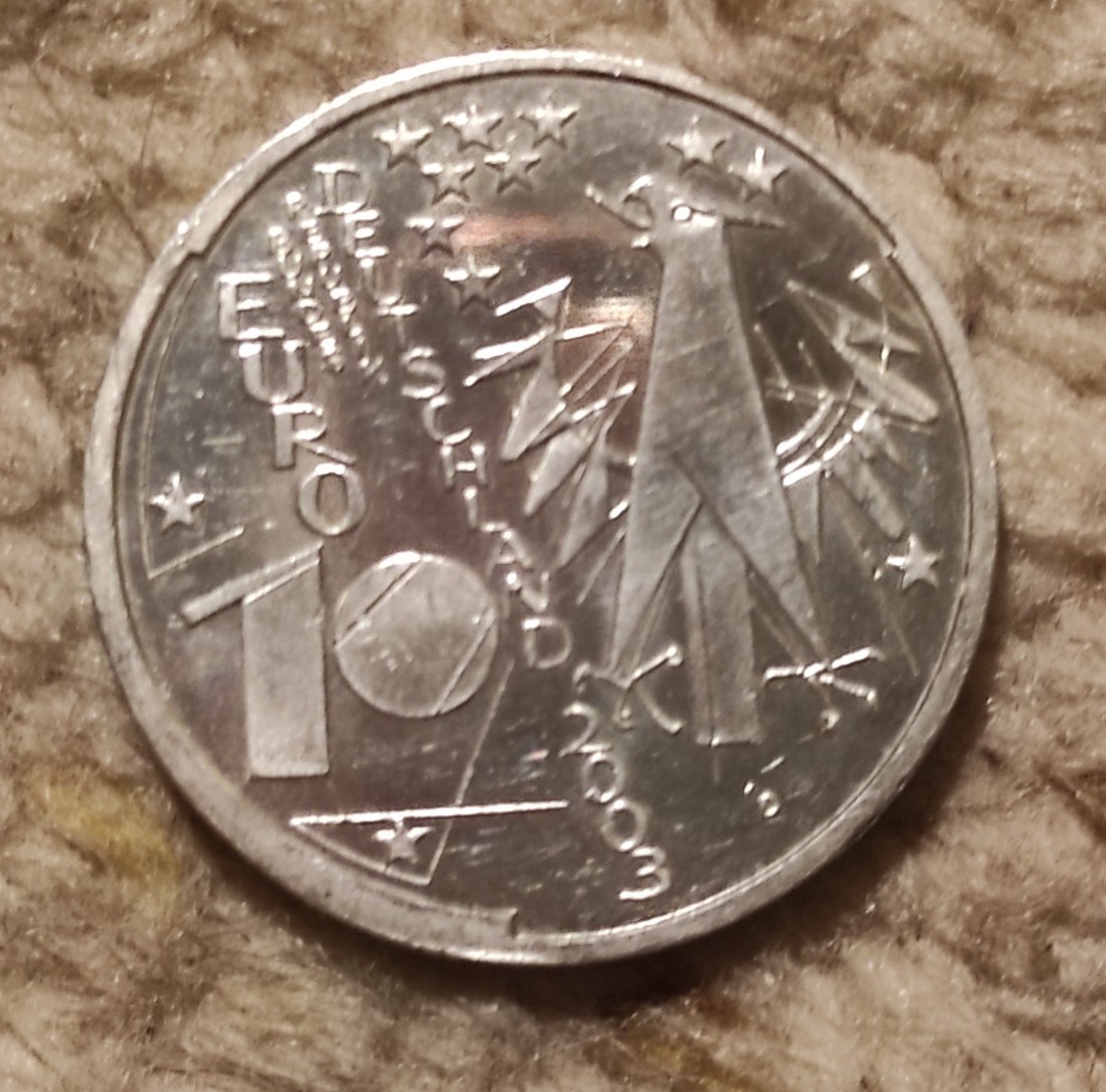  Deutschland 10 € 2003 SILBER   