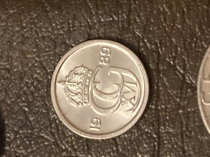  Münze Münzen Umlaufmünze Schweden 10 Öre 1989   