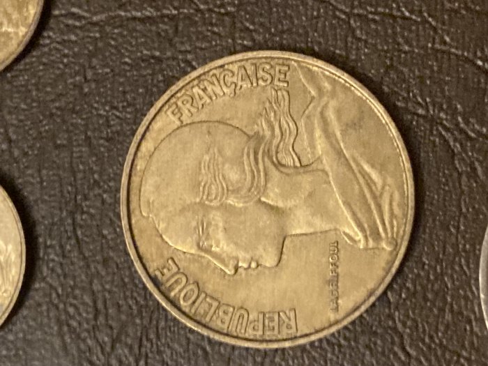  Münze Münzen Umlaufmünze Frankreich 20 Centimes 1964   