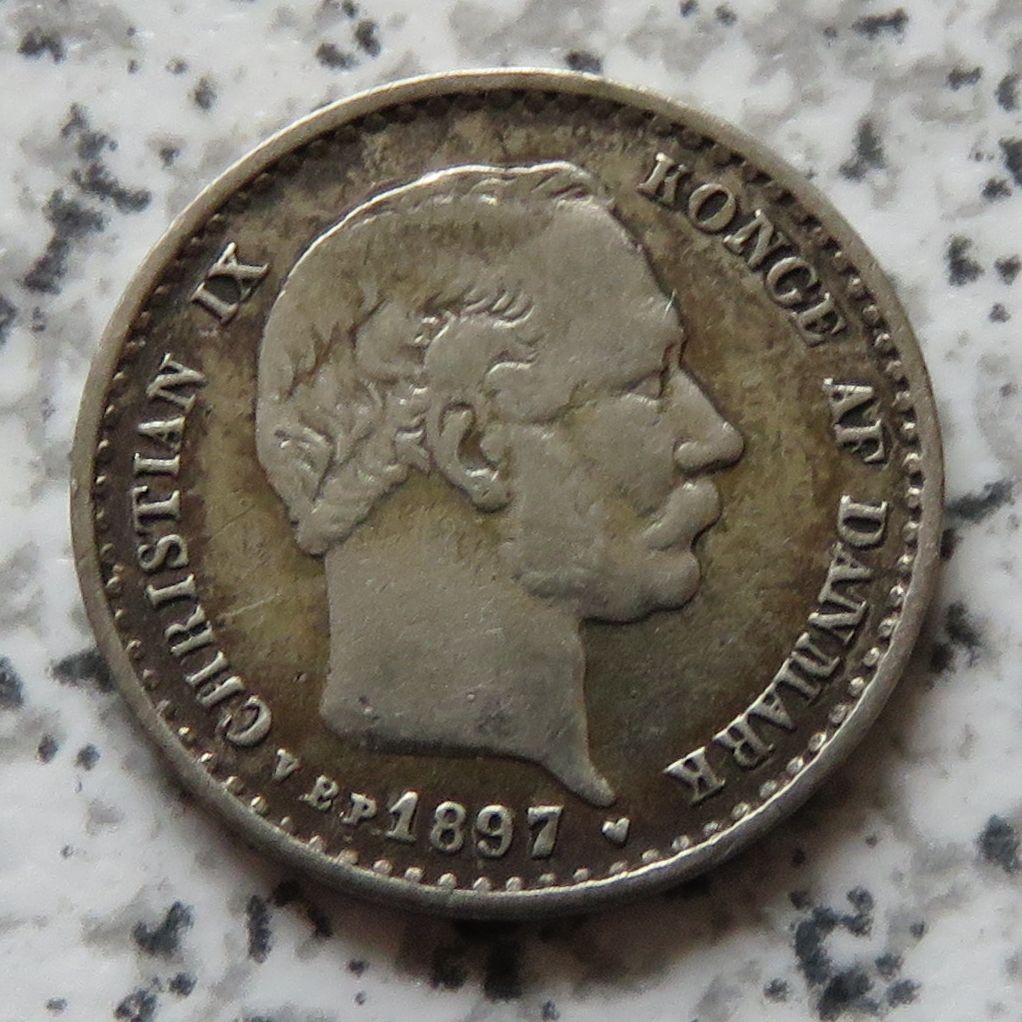  Dänemark 10 Öre 1897   