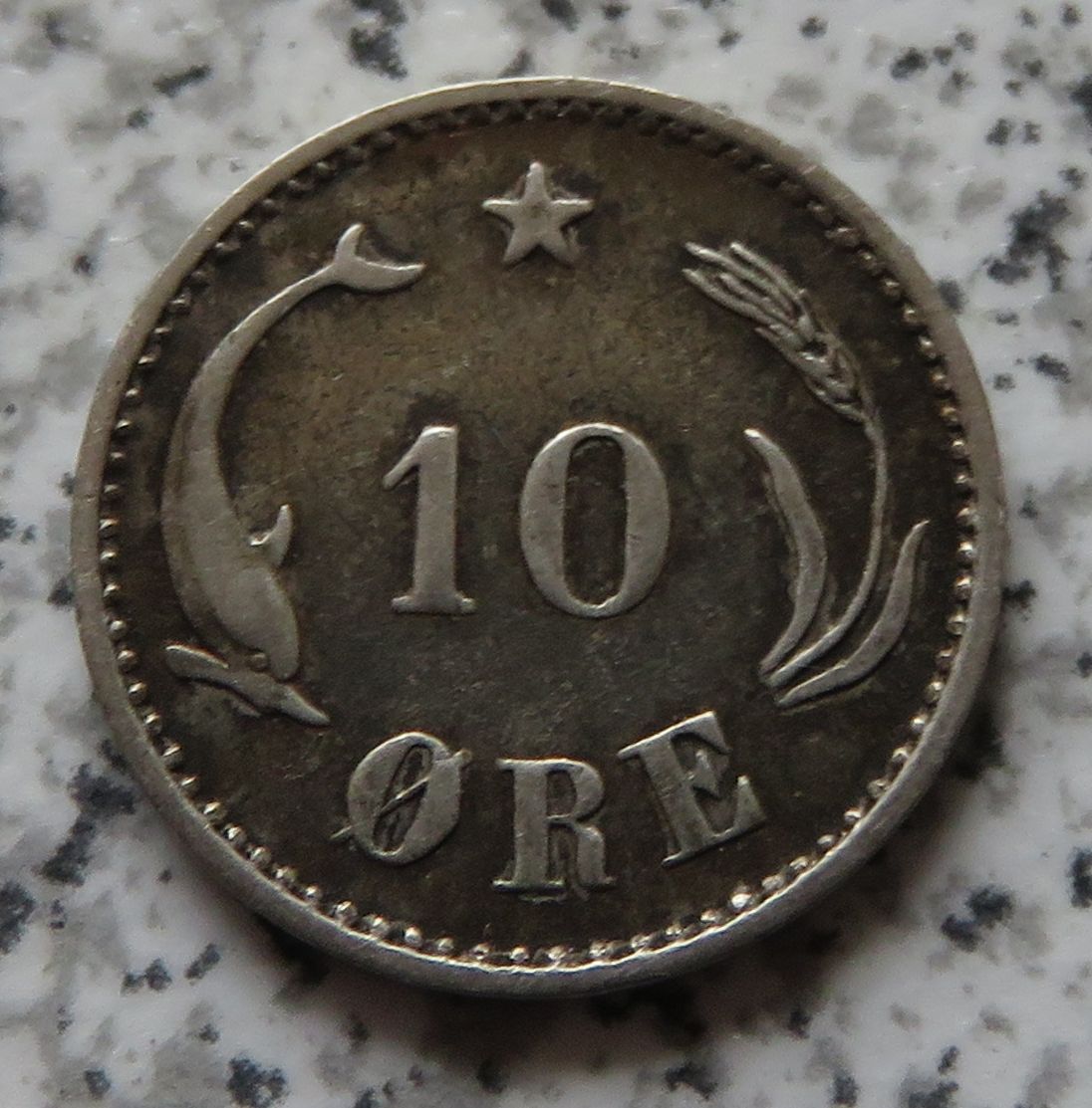  Dänemark 10 Öre 1897   